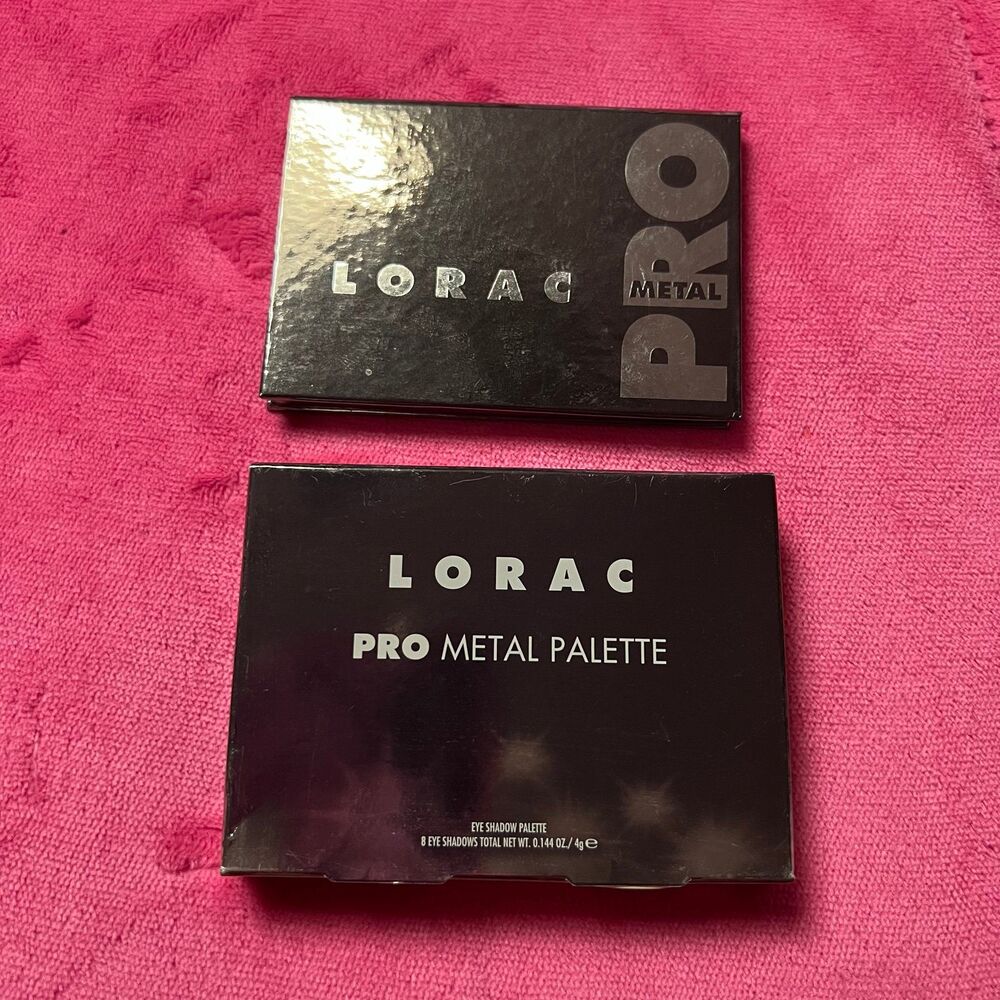 Lorac Pro Metal Palette Eyeshadow 8 Pan Limited Edition Metallic